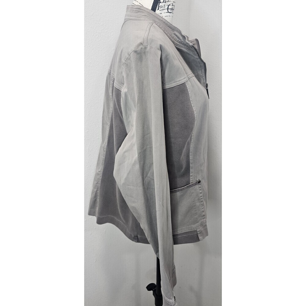 Escape Salt Wash Waterfront JacketIn Fog Plus Size XXL NWT Lightweight Casual - Picture 4 of 8
